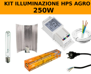 KIT AGRO/HPS 250W – ILLUMINAZIONE