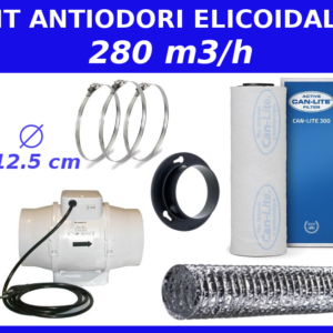 kit antiodori 280m3/h completo