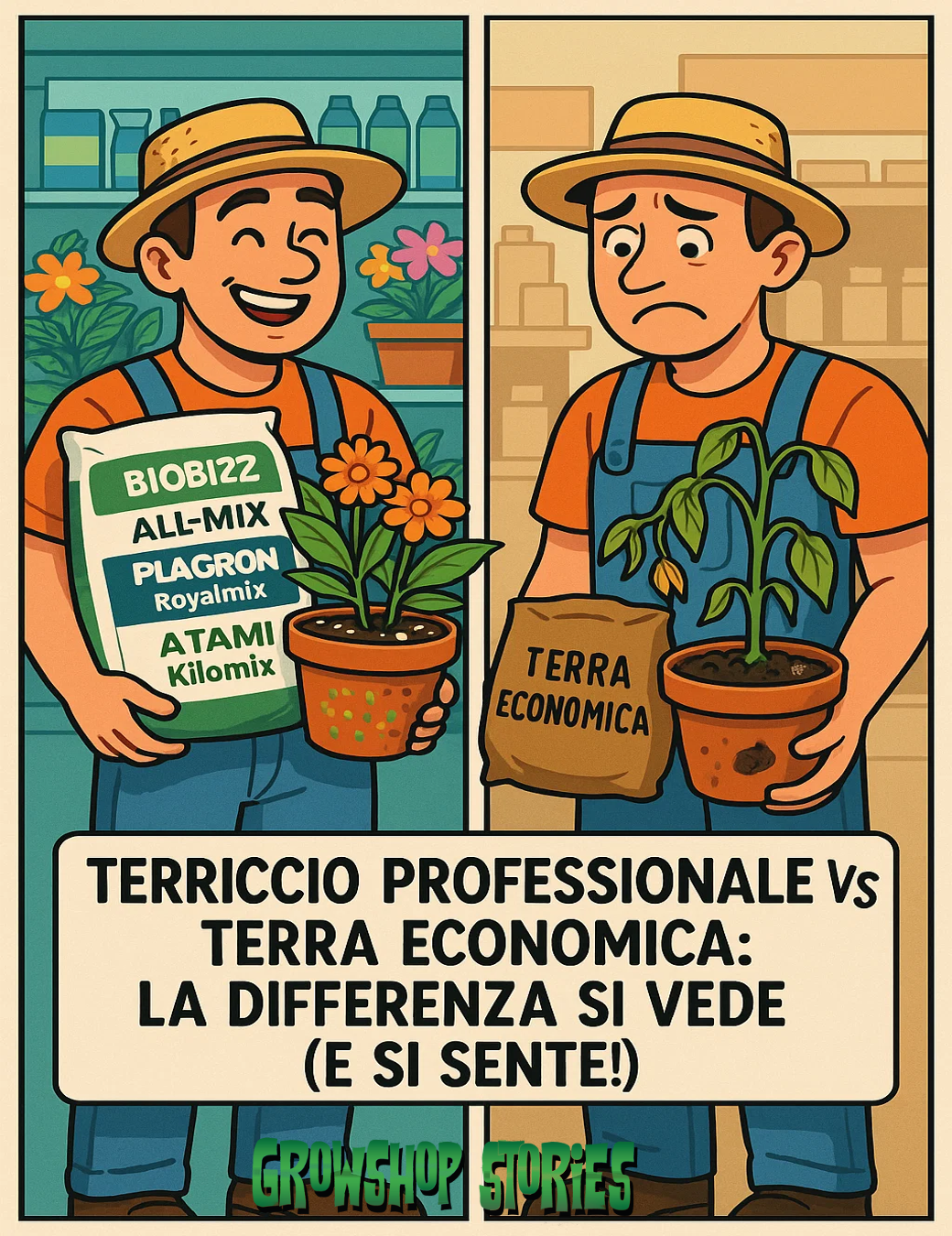 terriccio substrato da growshop