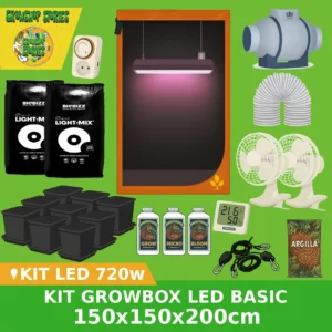 Kit Growbox Led 720w