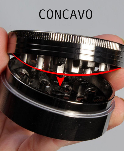 grinder concavo metallo 55mm interno zoom