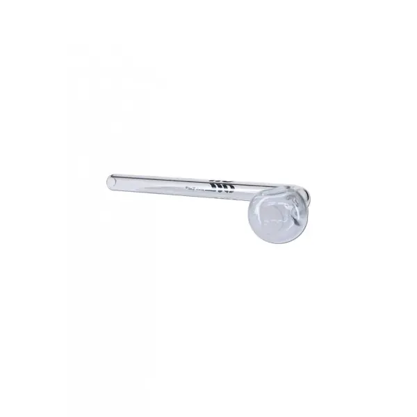 Pipa Dab in Vetro Black Leaf - 17 cm - immagine 2