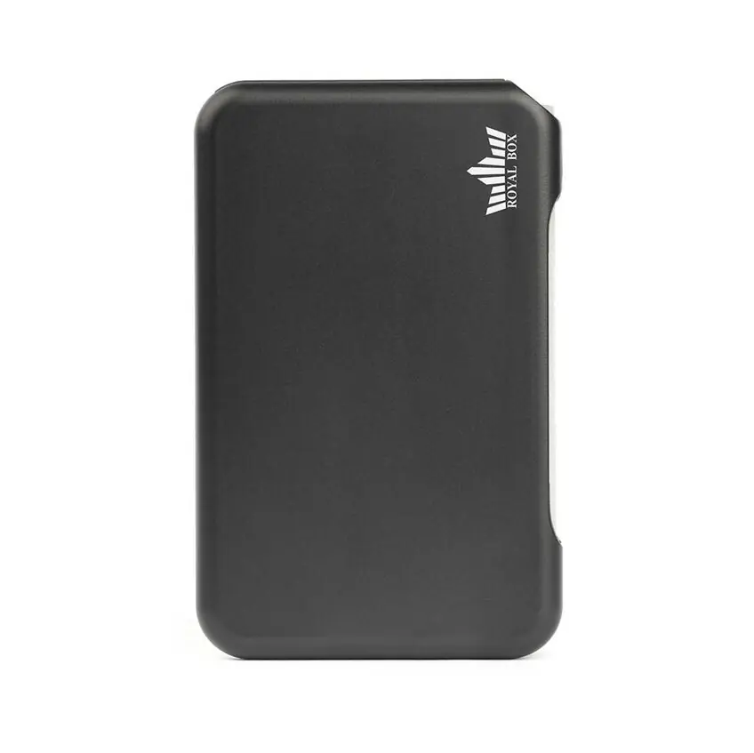 Royal Box TORPEDO Snuff Box con Tubo - Nero - immagine 2