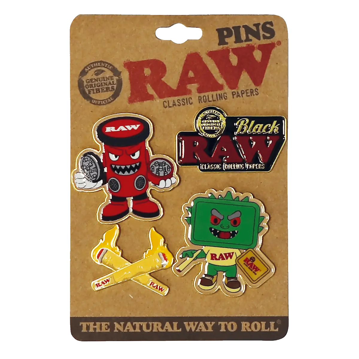 set 4 pin raw